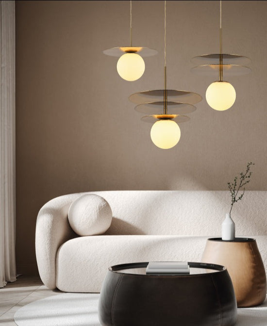 Catalina Treble Gold Pendant Light (Launch Special) - Future Light - LED Lights South Africa