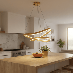 Celestial LED Pendant Light - Gold