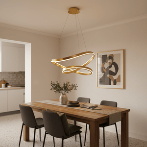 Celestial LED Pendant Light - Gold