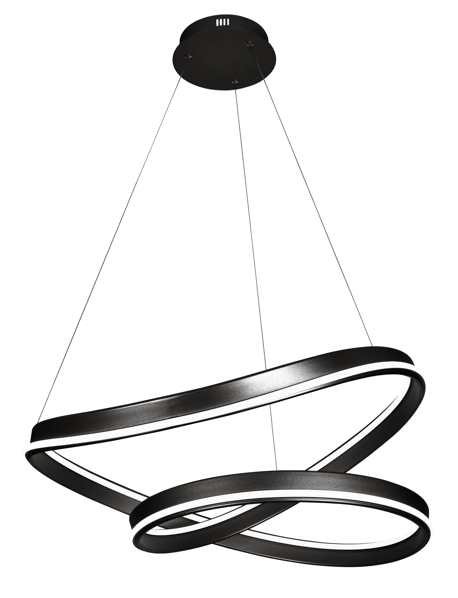 Celestial LED Pendant Light in black