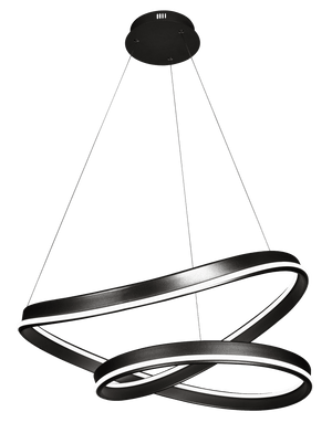 Celestial LED Pendant Light in black