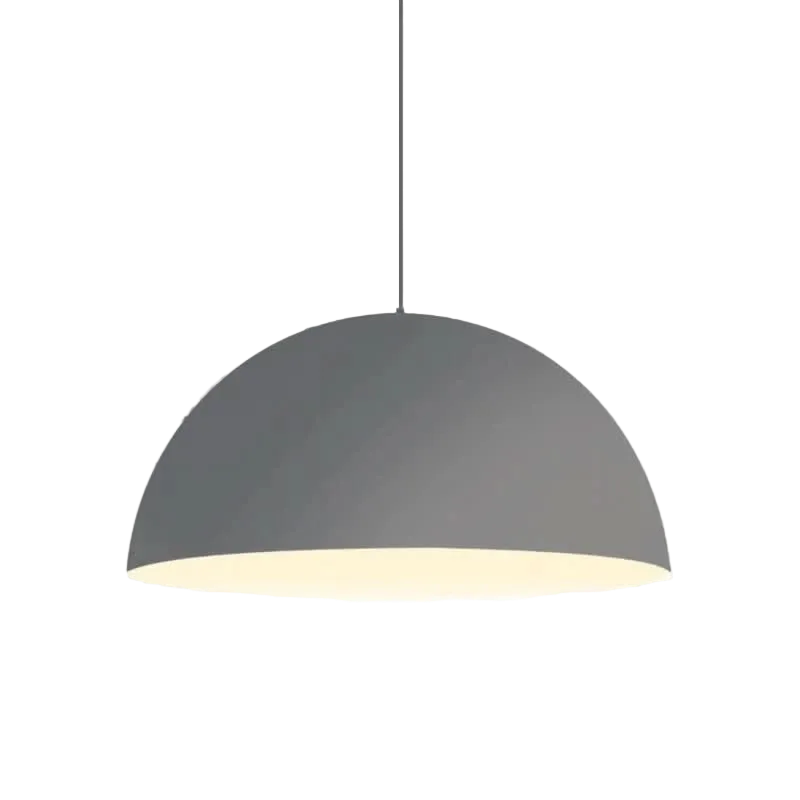 Small Sand Grey Pendant Light