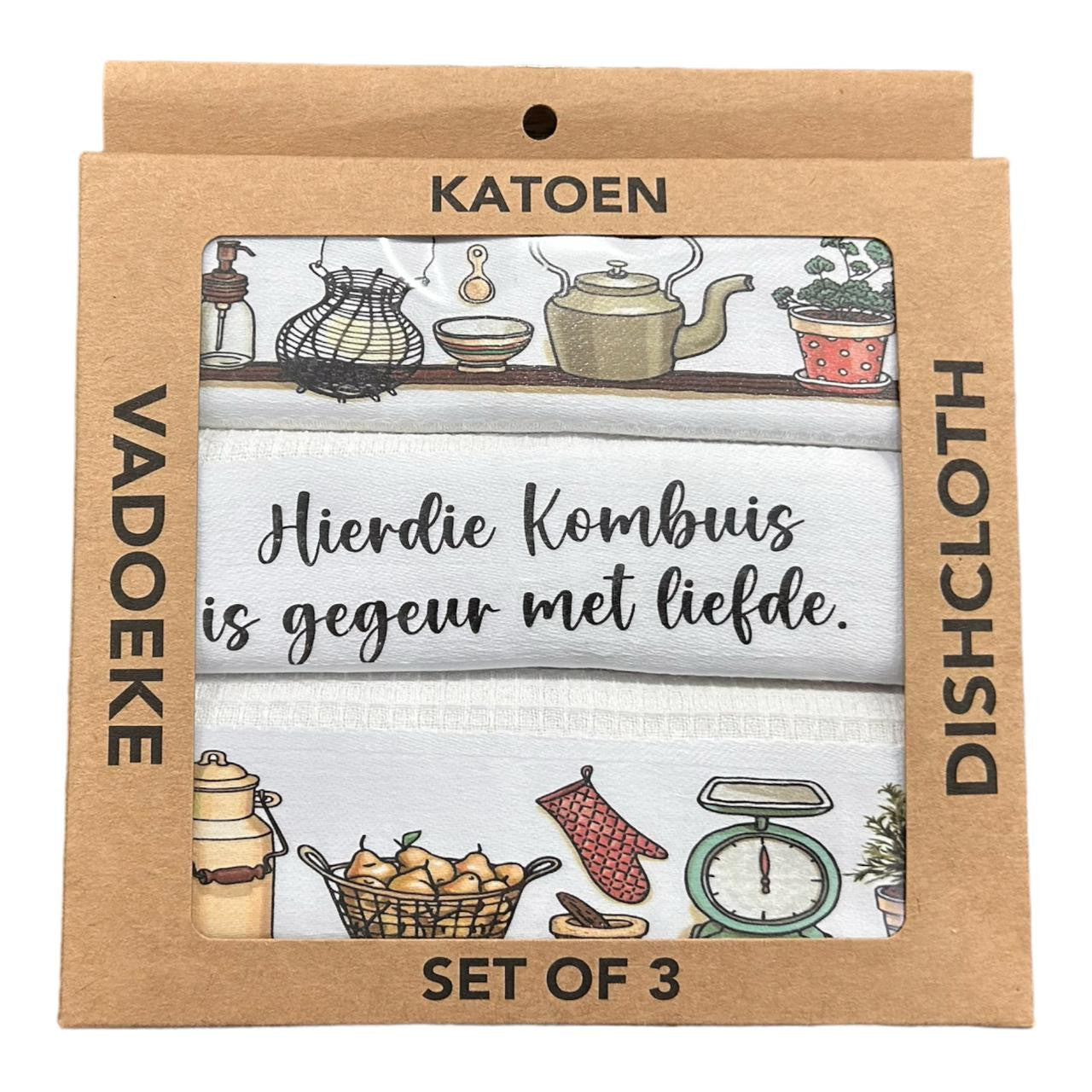 Dishcloth Box - Hierdie Kombuis product image