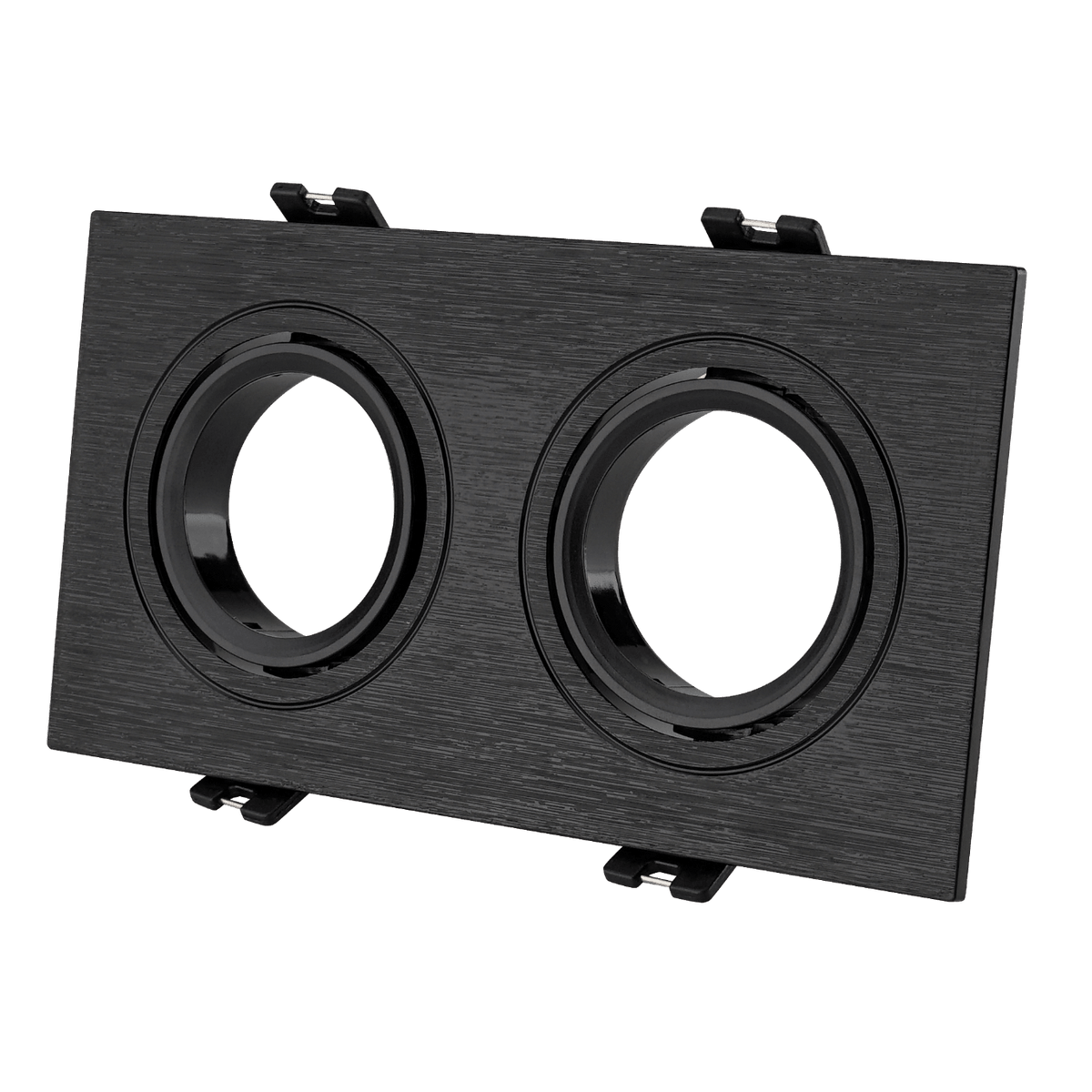 Downlight Holder - 2 / 3 Light Holder - 2 Light Holder / black