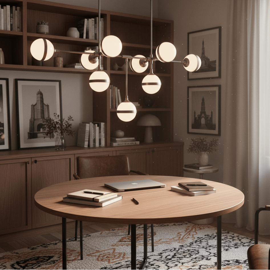 Art Deco 9 Pendant Light - additional product image