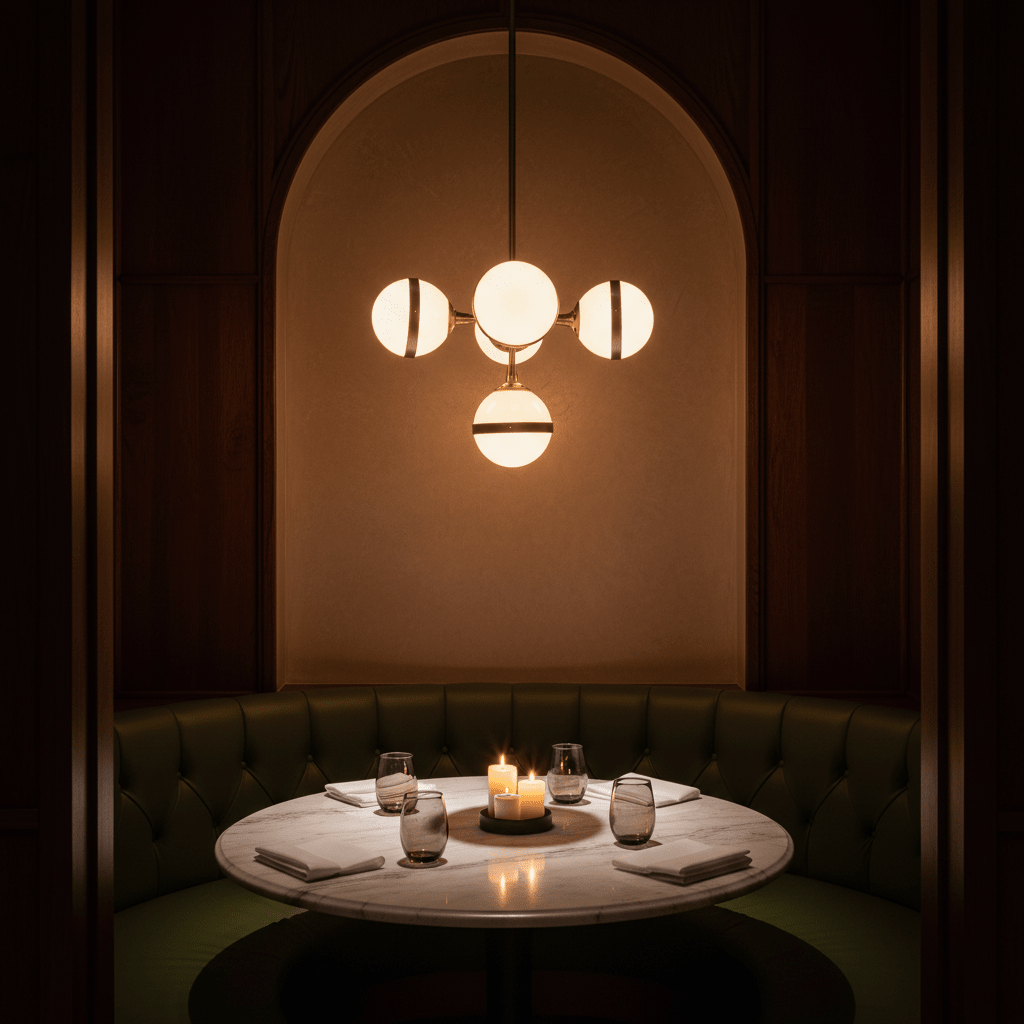 Art Deco 5s Pendant Light - additional product image