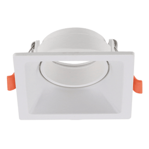 Downlight Holder - Low Glare Square Tilt Polycarbonate - Future Light - LED Lights South Africa