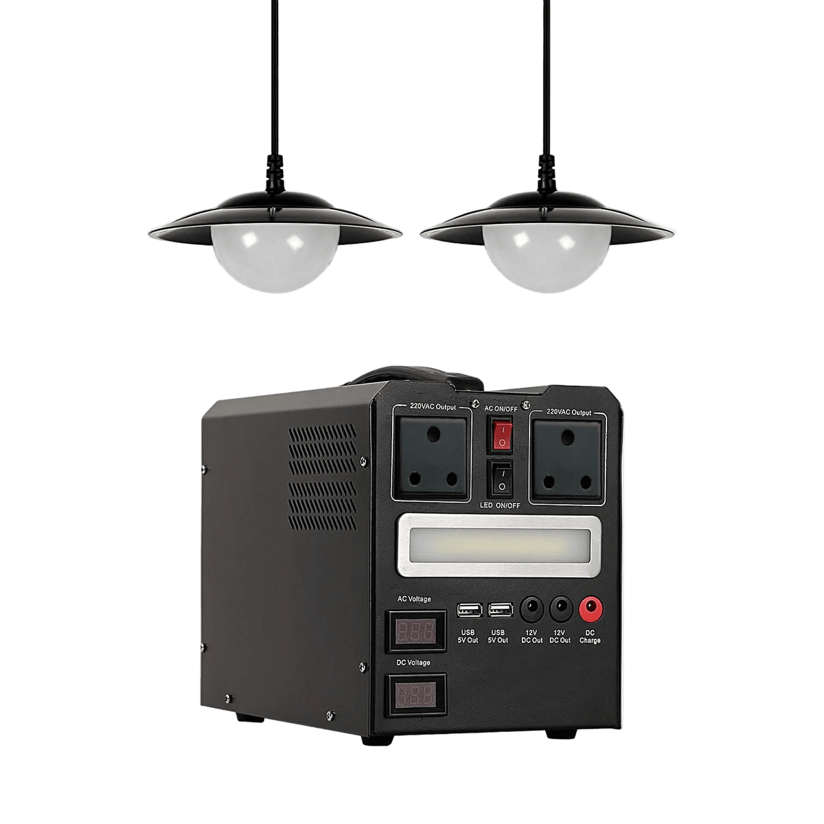 500W Pure Sine Wave Portable Back Up - 450WH Lithium Battery