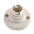 White Nylon B22 Lamp Holder