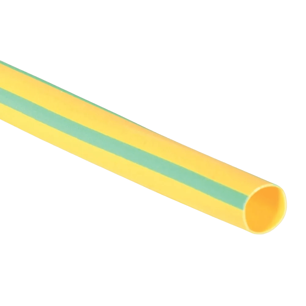 Green/Yellow Heat Shrink Tubing 4.8mm