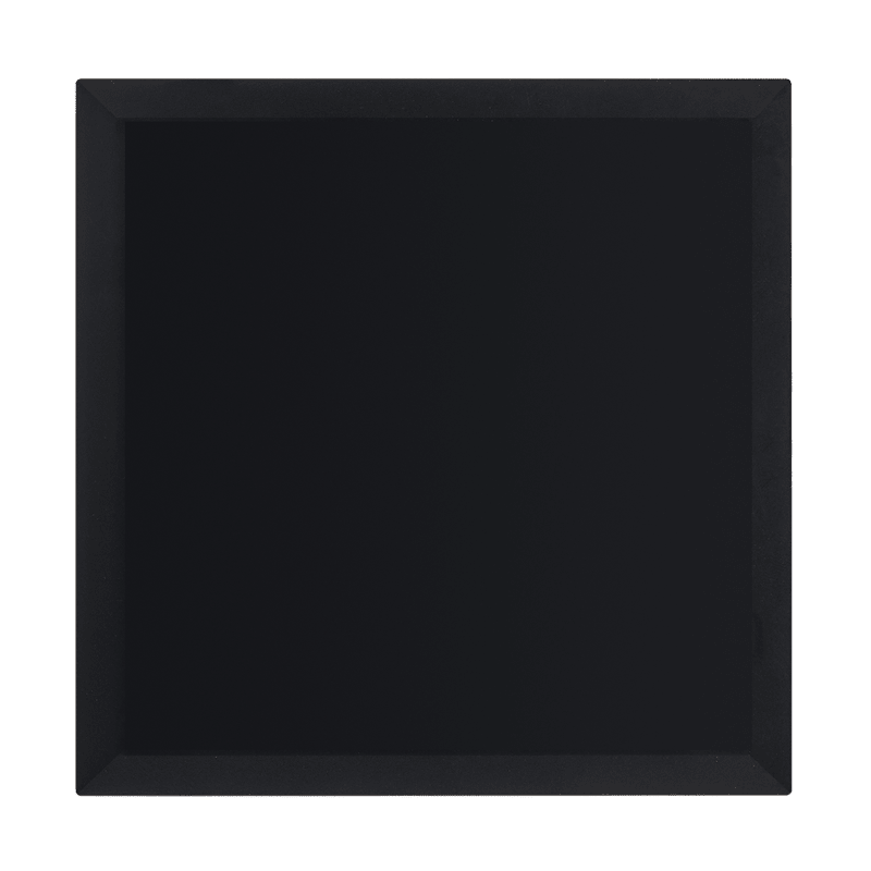 Black Modular Cover Plate 4x4 - ECP Range