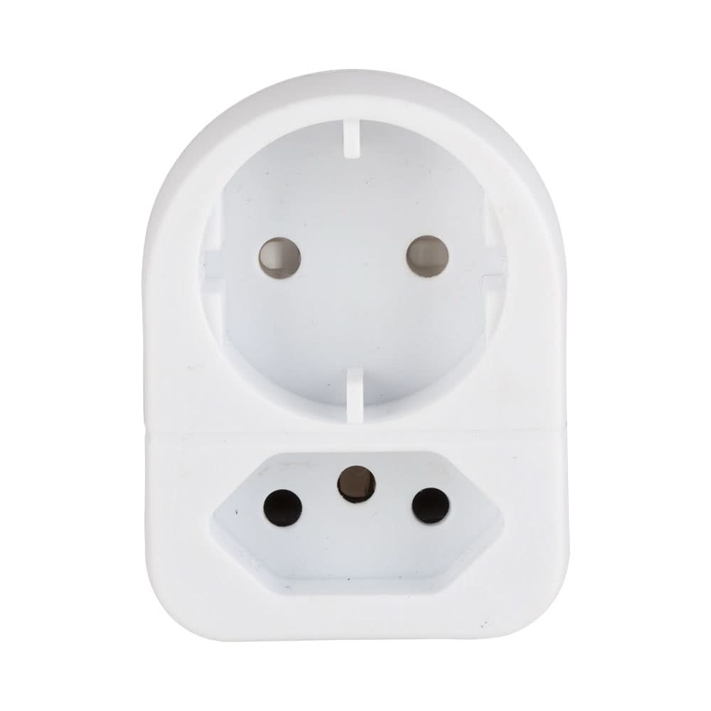 White 2-Way Adaptor