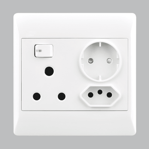 EPL White Socket - 16 Amp Socket + New RSA Socket + Schuko