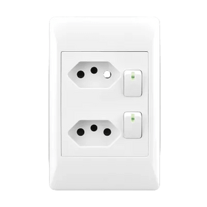 EPL White Socket - 2 x New RSA Sockets