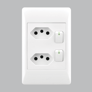 EPL White Socket - 2 x New RSA Sockets