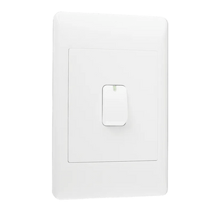 EPL White Switch - 1 Lever 1 Way Switch - 2 X 4