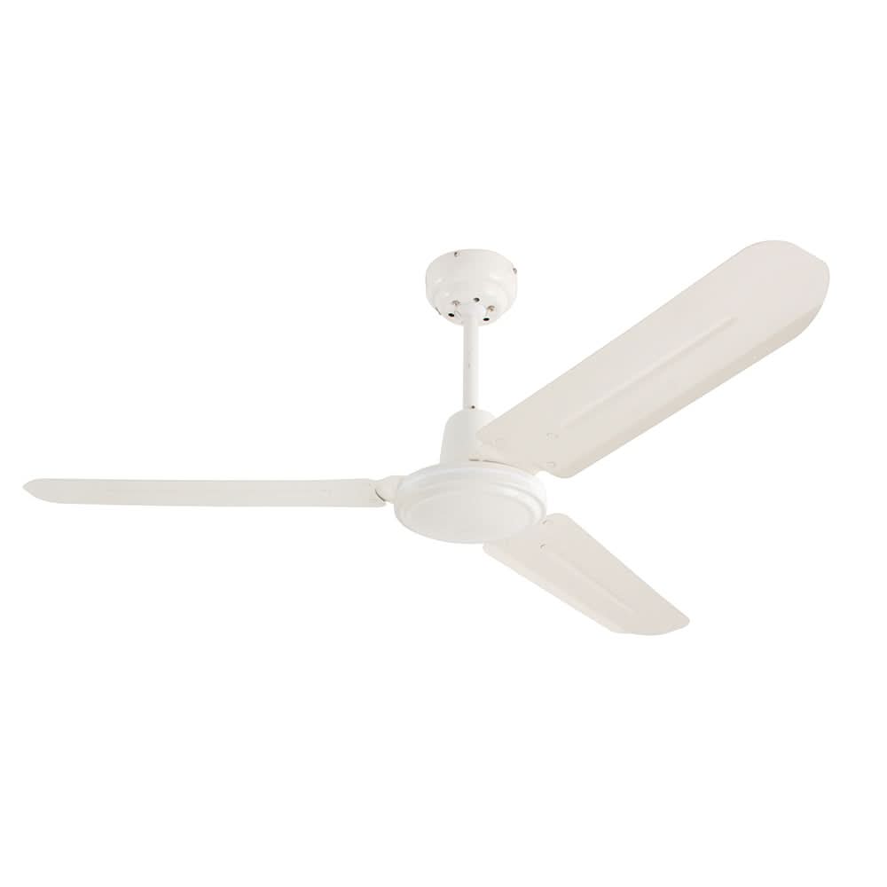 White Industrial Ceiling Fan