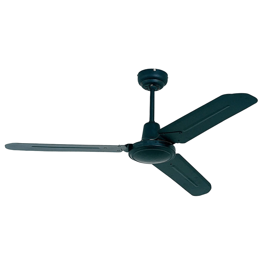 Black Industrial Ceiling Fan 3 Blades