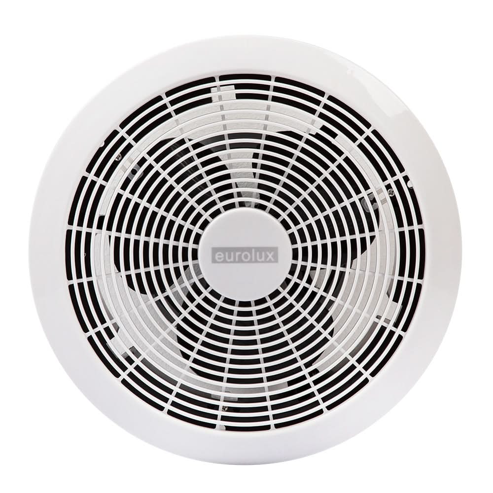 White Ceiling Extractor Fan - Quiet Operation
