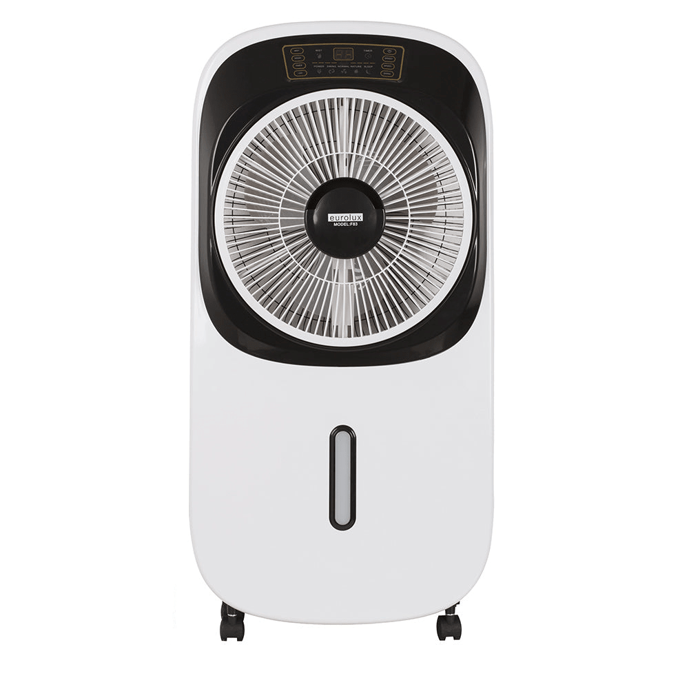 Rechargeable Fan - Mist Fan with LED Light (Remote)