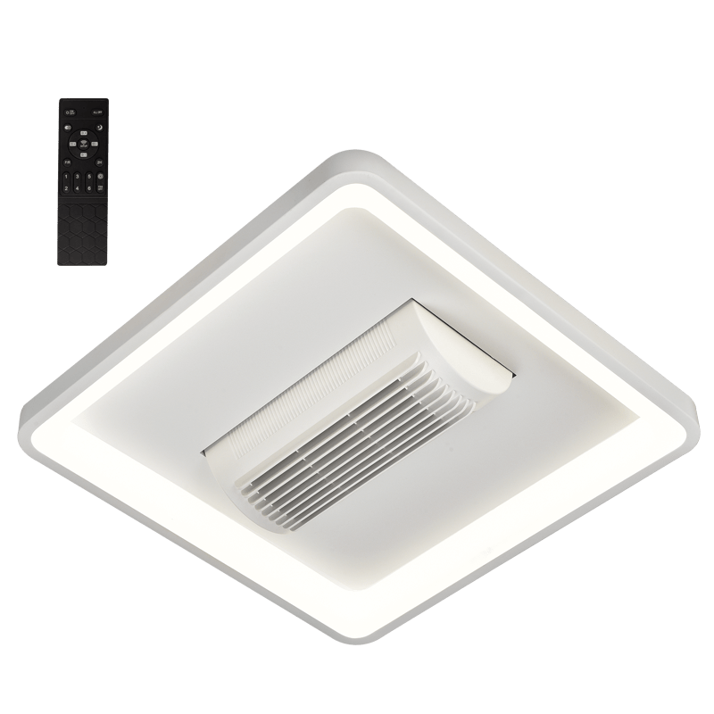 Square CCT LED Ceiling Fan with Remote Control