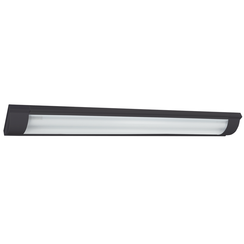 Black Flush Mount Slim Line Indoor Light - 1200mm