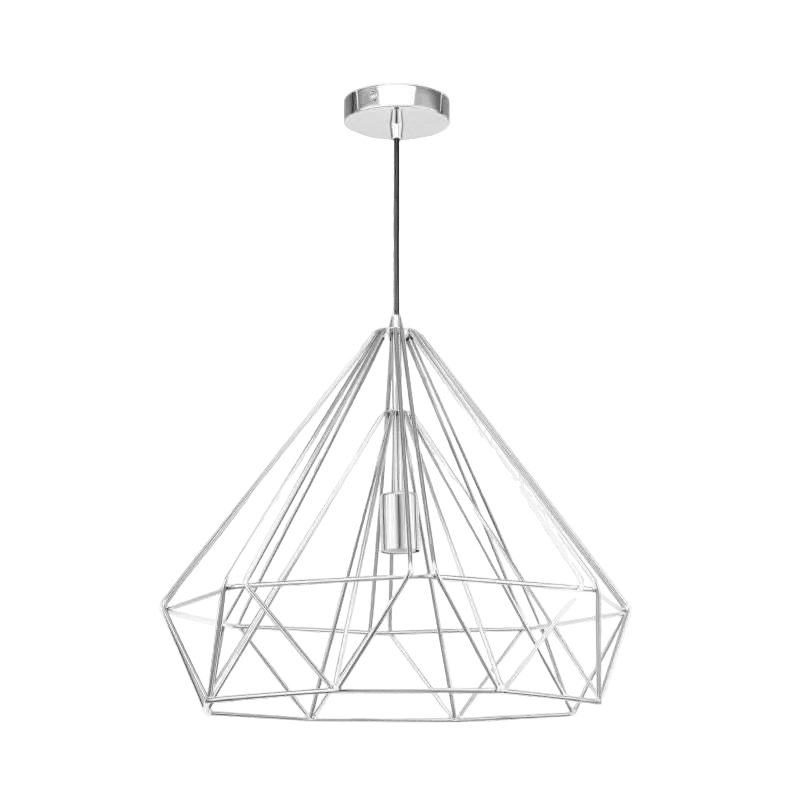Leonardo Chrome Wire Pendant Light