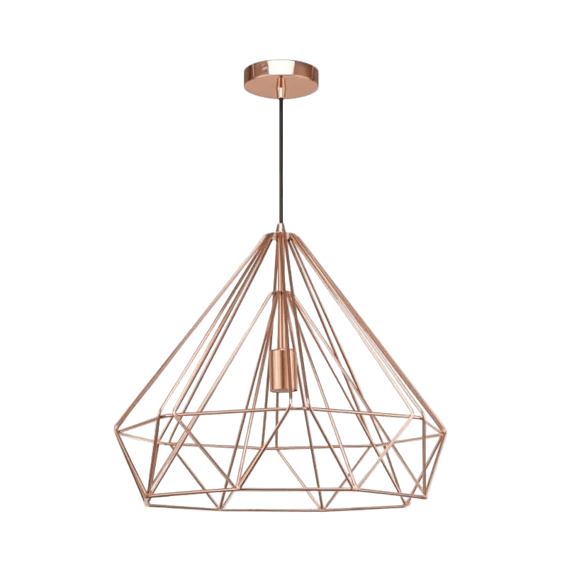 Leonardo Copper Wire Pendant Light