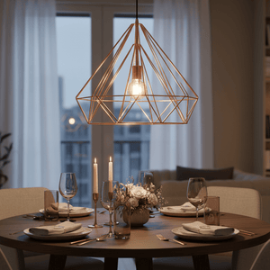 Leonardo Copper Wire Pendant Light