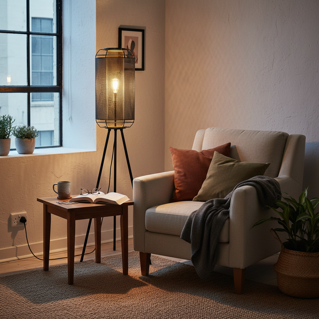 Boston Metal Floor Lamp