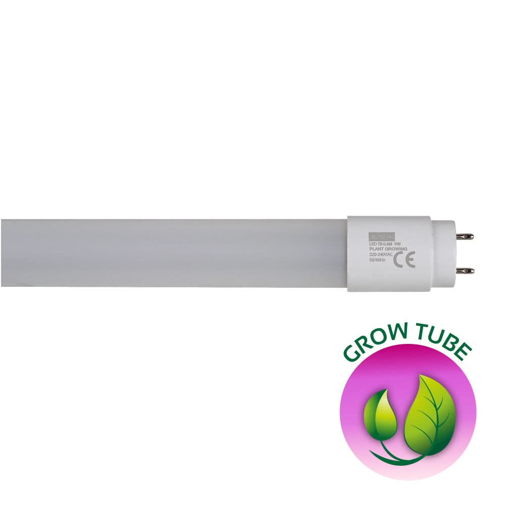 LED Grow Tube - T8 9W (2ft)