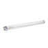 T8 LED tube light on a white background