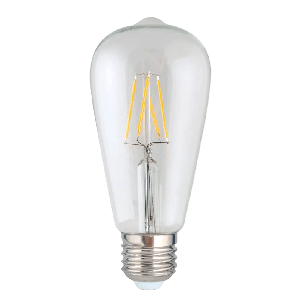 4W Pear Globe Filament LED Bulb – E27, 3000K Warm White