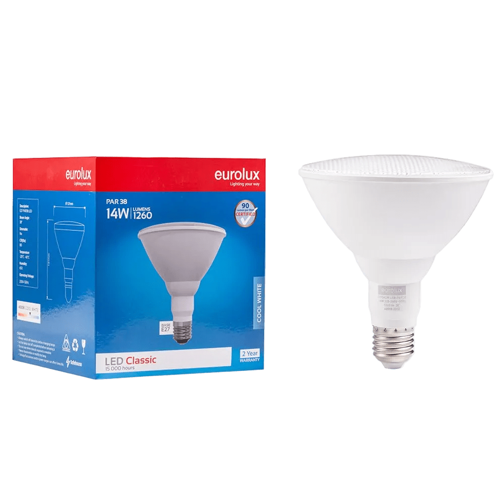 14W PAR38 LED Bulb - Warm White