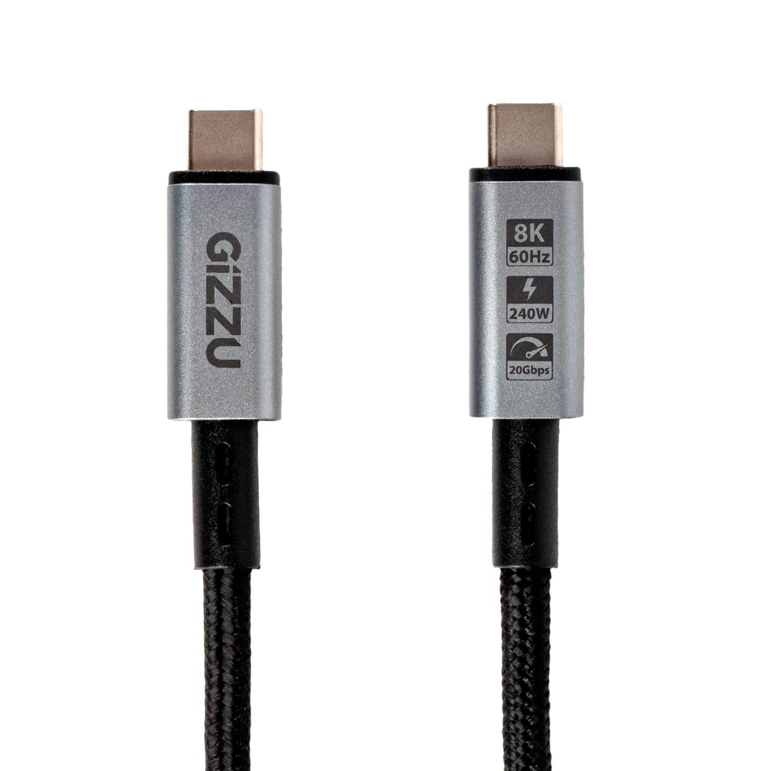 GIZZU 240W 20Gbps Type-C 1m Cable - source product image