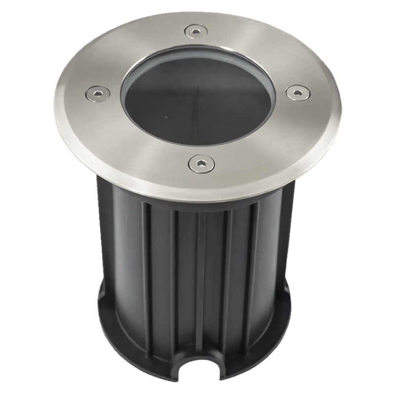 Stainless Recessed Ground Light IP64 Clear Glass