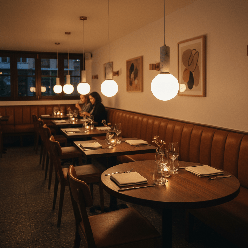 Otto White Marble Pendant Light