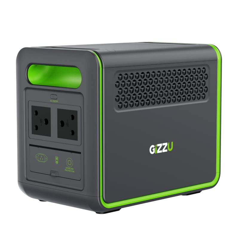 Gizzu Hero Max 1024Wh/1000W UPS Power Station - Future Light - LED Lights South Africa