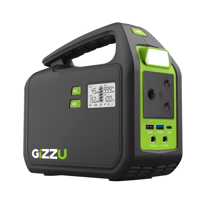 Gizzu 242Wh Portable Power Station - Future Light - LED Lights South Africa