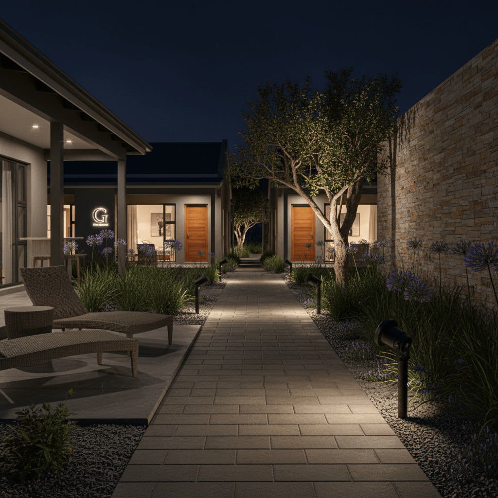 Kestell IP65 Garden Spotlight