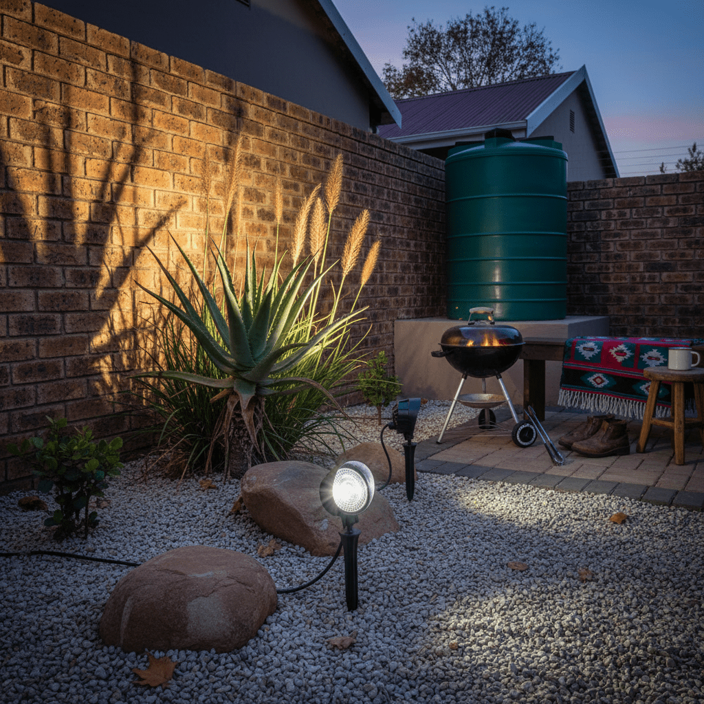 Cool White LED Garden Spot IP65