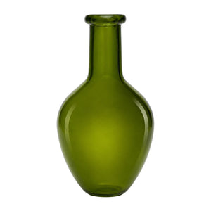 Olive Green Glass Bottle Vase product image