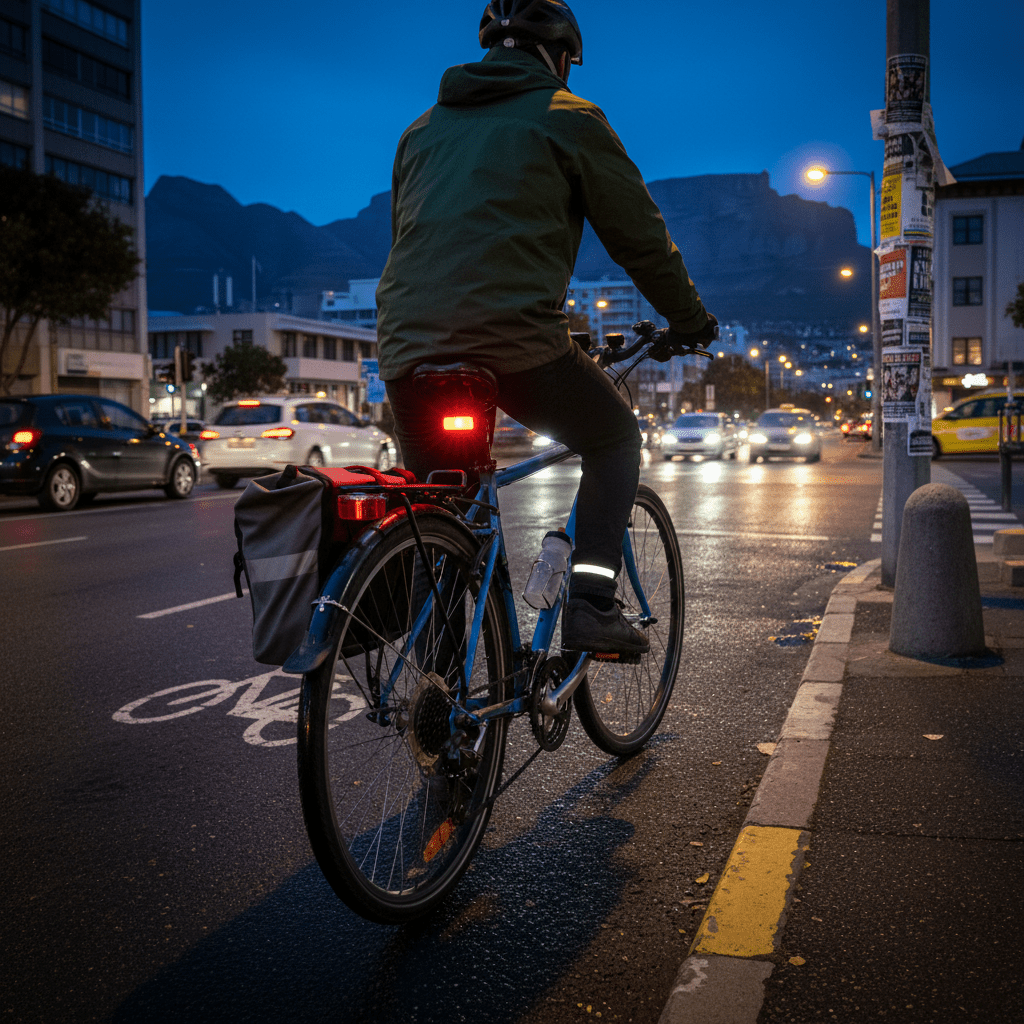 LED Bicycle Light - Gravity Activated Brake Light
