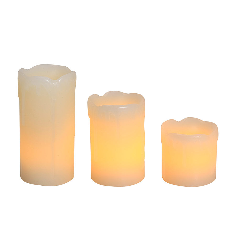 Party Lights - 3pc LED Dripping Candles - Future Light - LED Lights South Africa