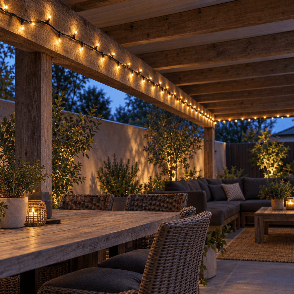LED Fairy Lights - 30M / Green Cable / Connectable / Warm White