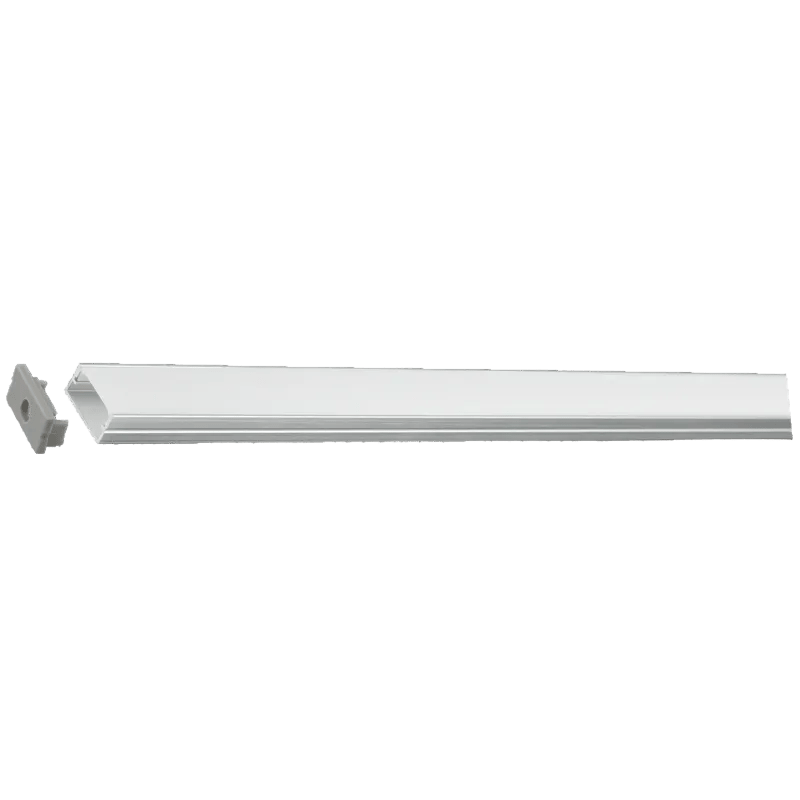 LED Extrusion With Frosted Cover - A6 Profile (3m Complete)