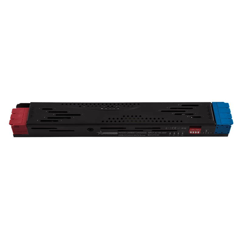 LED Power Supply - 24Vdc 200W with DIP Switch Step Dimming
