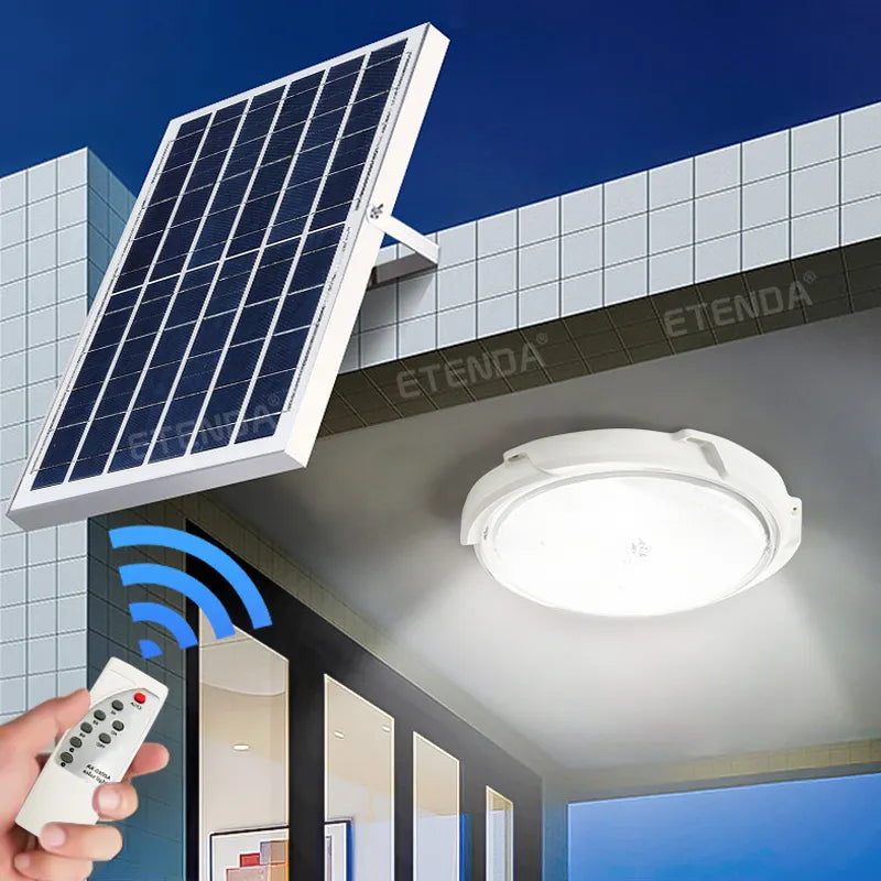 500 Lumen Solar Bulkhead Light - Future Light - LED Lights South Africa