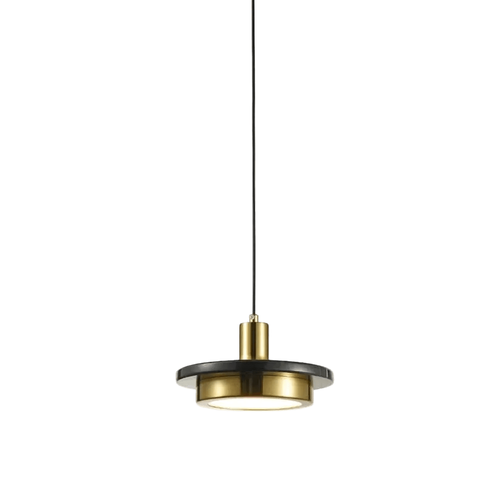 Costes Black & Gold Marble Pendant Light