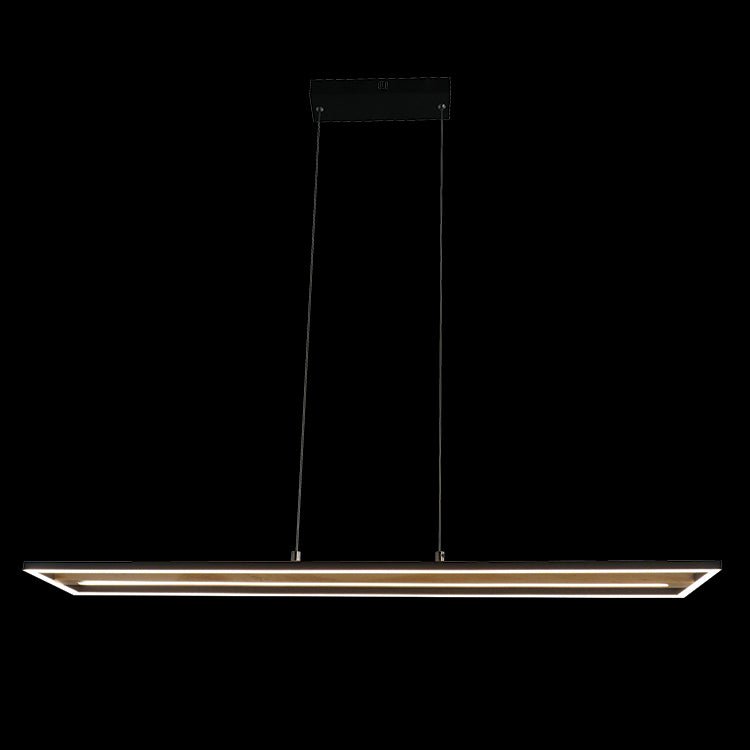 38W LED Woodline Twin Linear Pendant